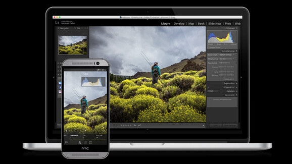 Adobe’s new Lightroom Mobile for Android phones works almost the same as the iPhone app; a tablet version would be ideal