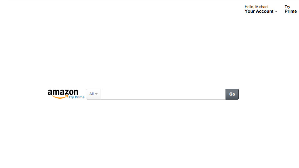 Get a beautifully minimal Amazon homepage with this Chrome extension