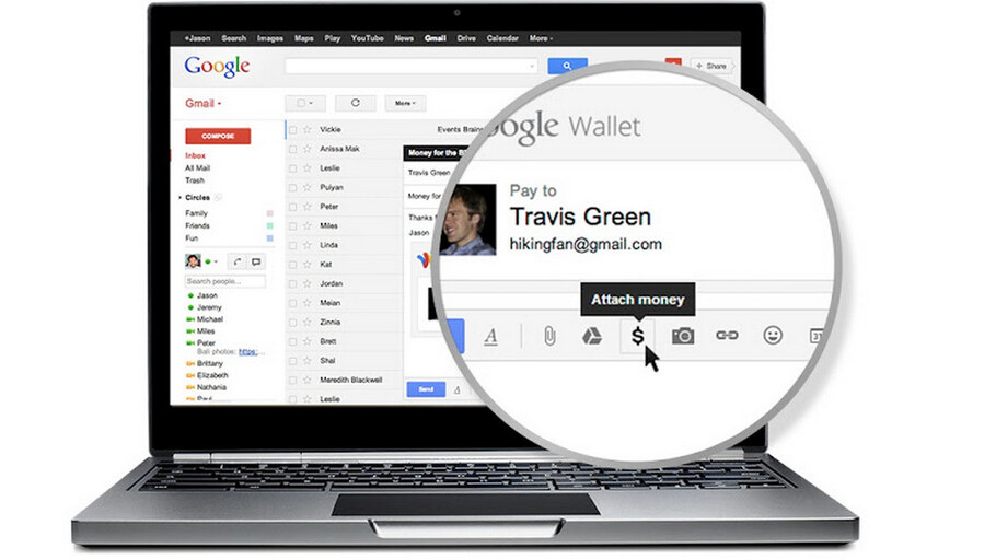 Gmail users in the UK can now send and receive money straight from their accounts