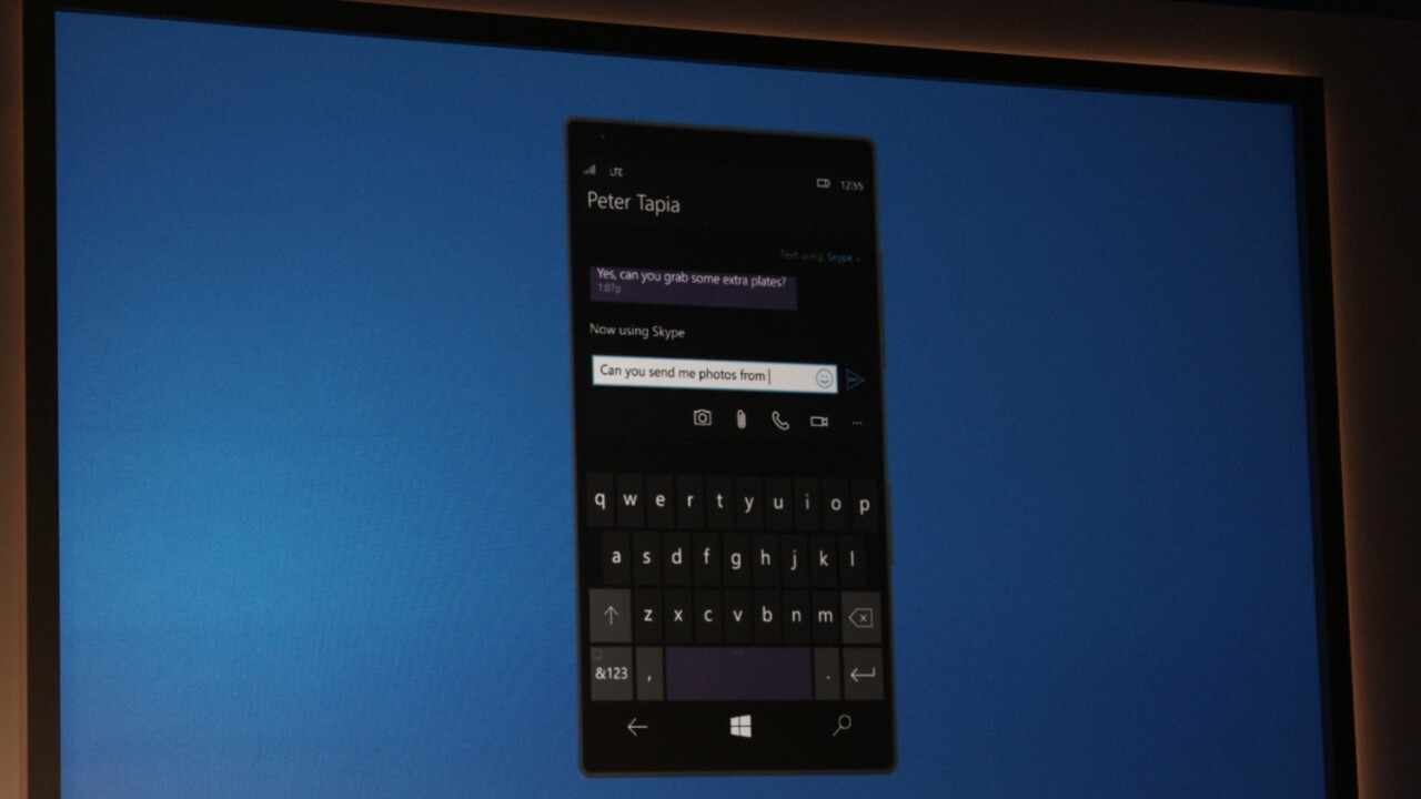 Skype is now Microsoft’s iMessage competitor
