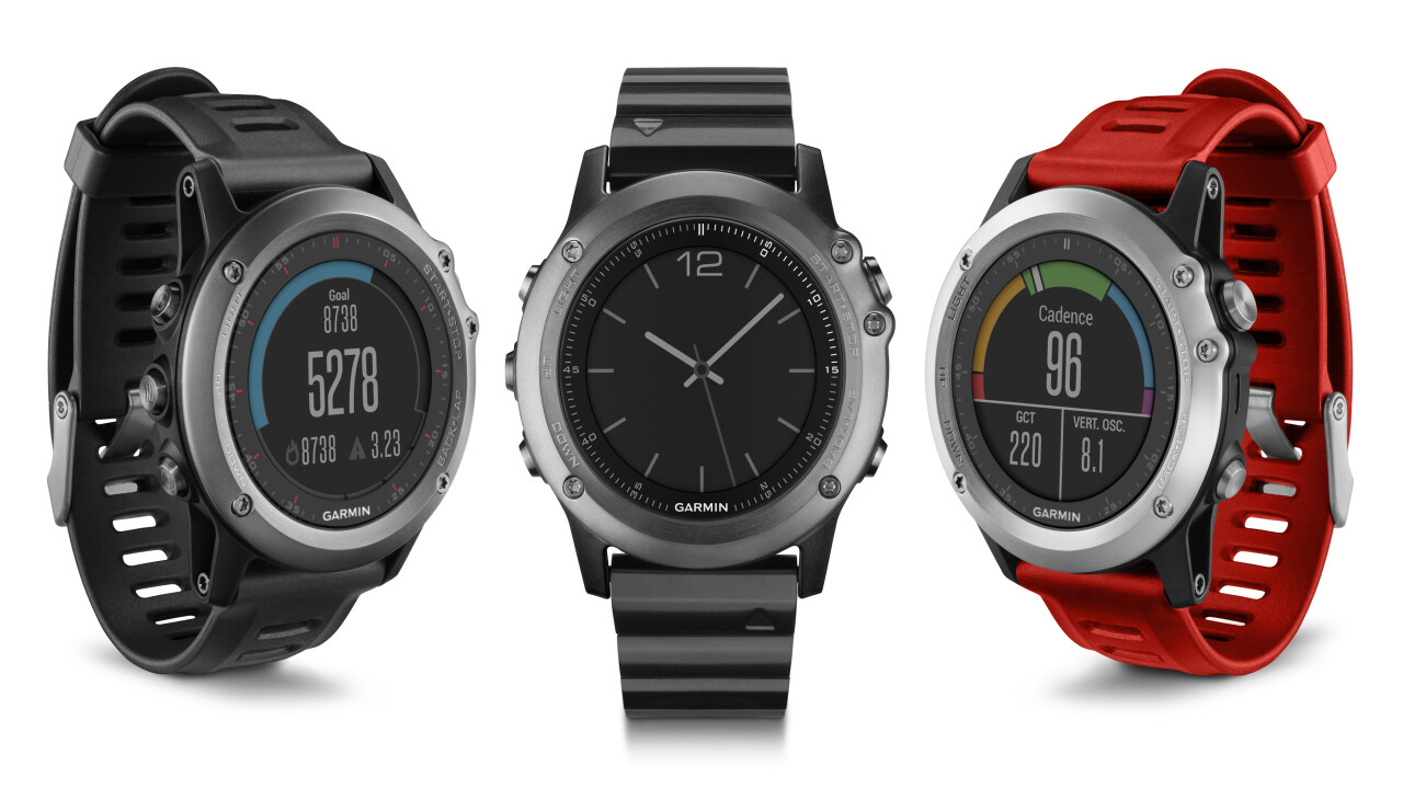 Garmin launches a trio of GPS smartwatches: Fenix 3, Epix and Vivoactive