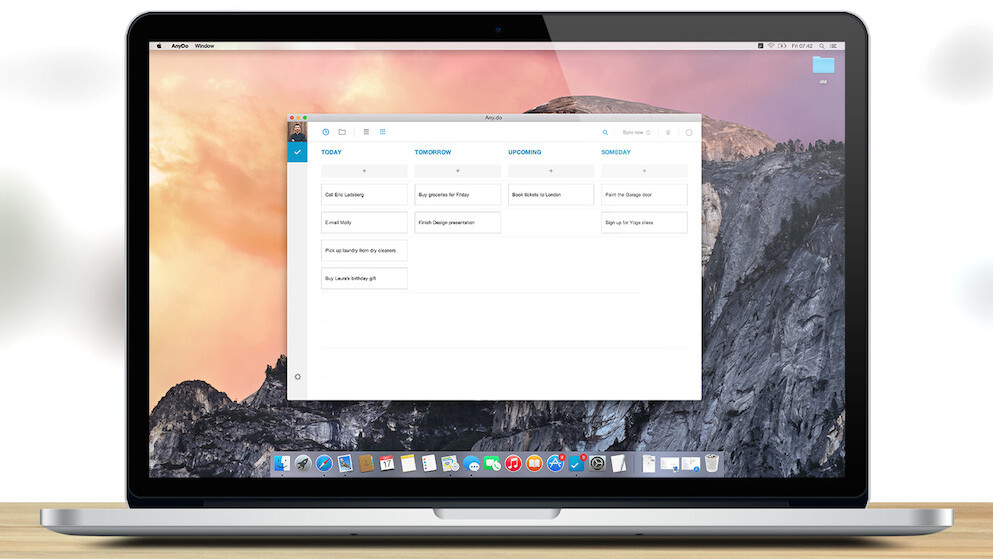 Any.do for Mac brings the to-do list app to the desktop