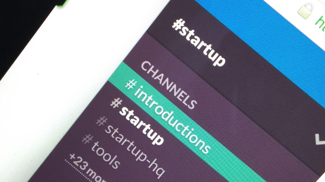 A growing community of startup founders is using Slack to exchange tips