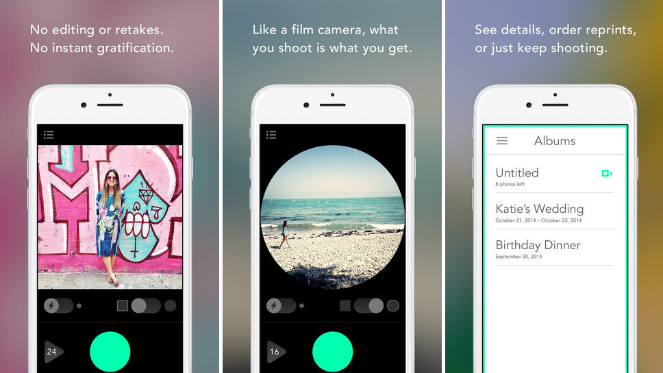Bring back the days of disposable cameras with WhiteAlbum for iOS