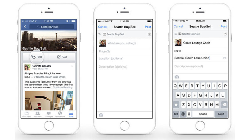 Facebook announces new tools to help you sell your stuff in Groups