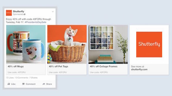 Facebook’s new ads help businesses show their products to the right users