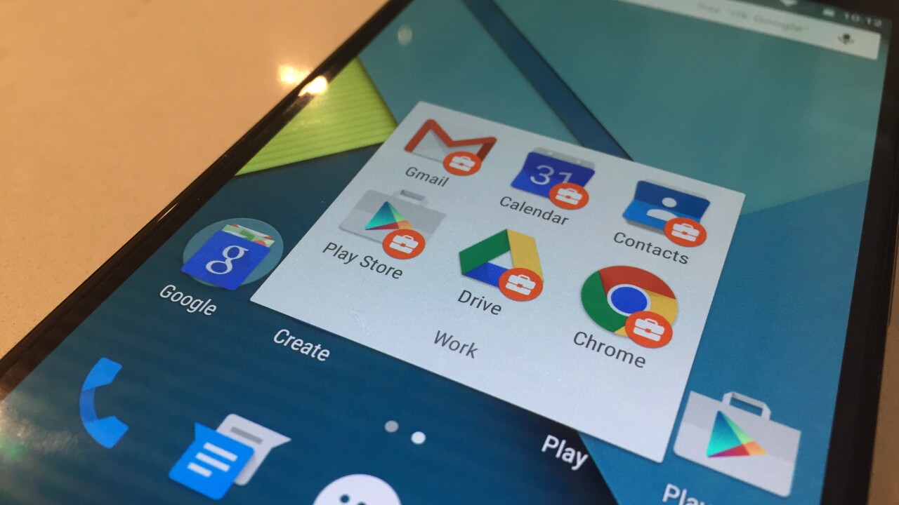 Google launches Android for Work as it tries to integrate itself deeper into the business world