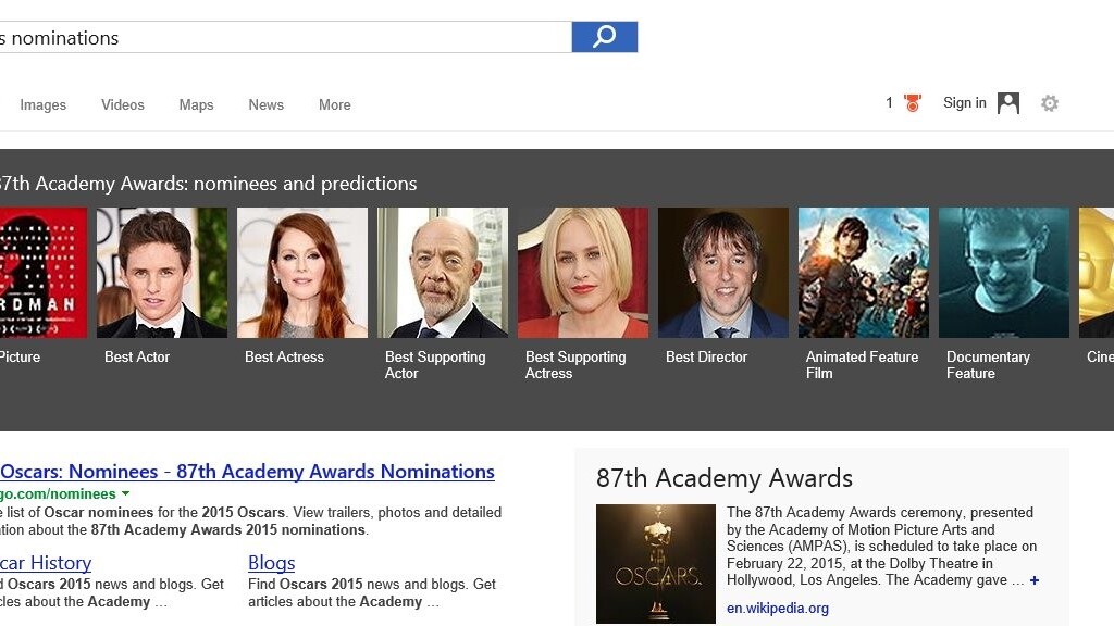 Bing predicts ‘Birdman’ will win an Oscar for Best Picture this year