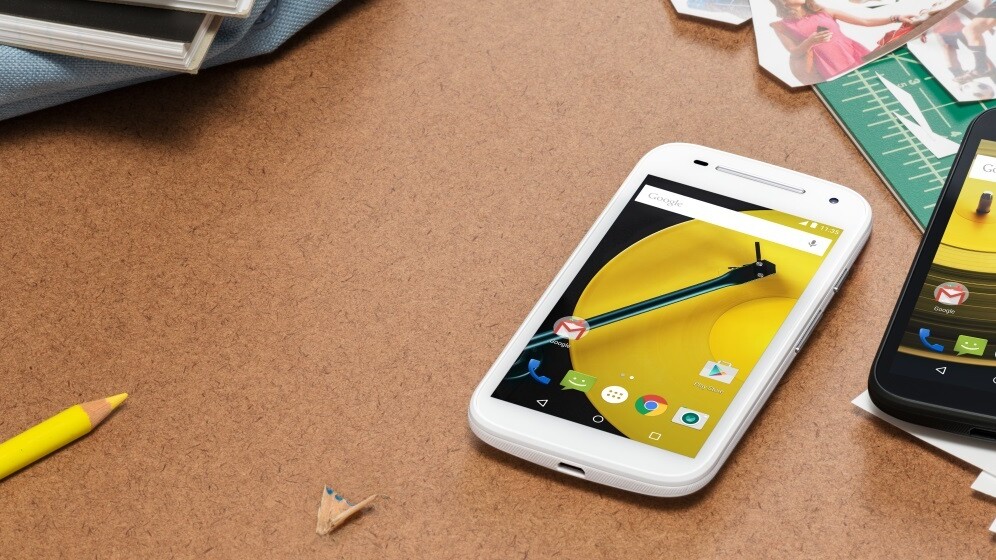 Motorola’s new 4G-equipped Moto E goes on sale today for $149