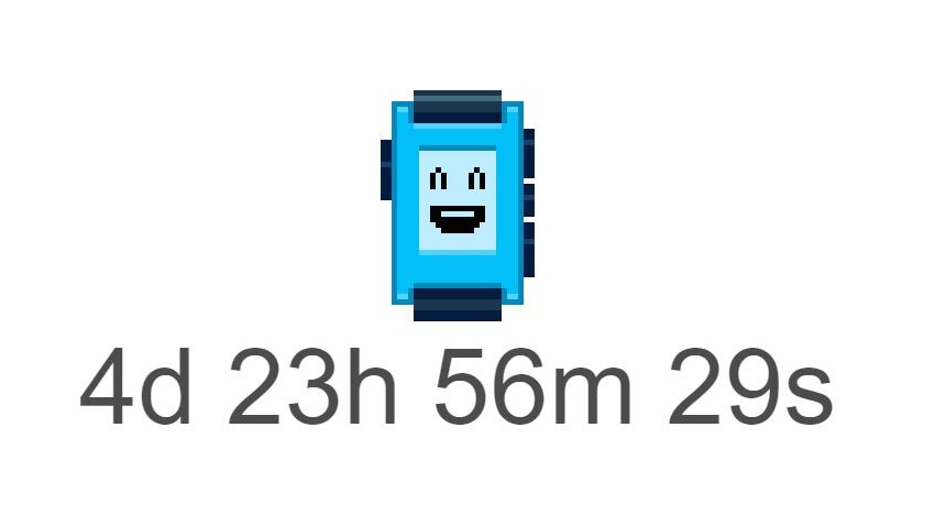 Pebble’s homepage is displaying a mysterious countdown timer