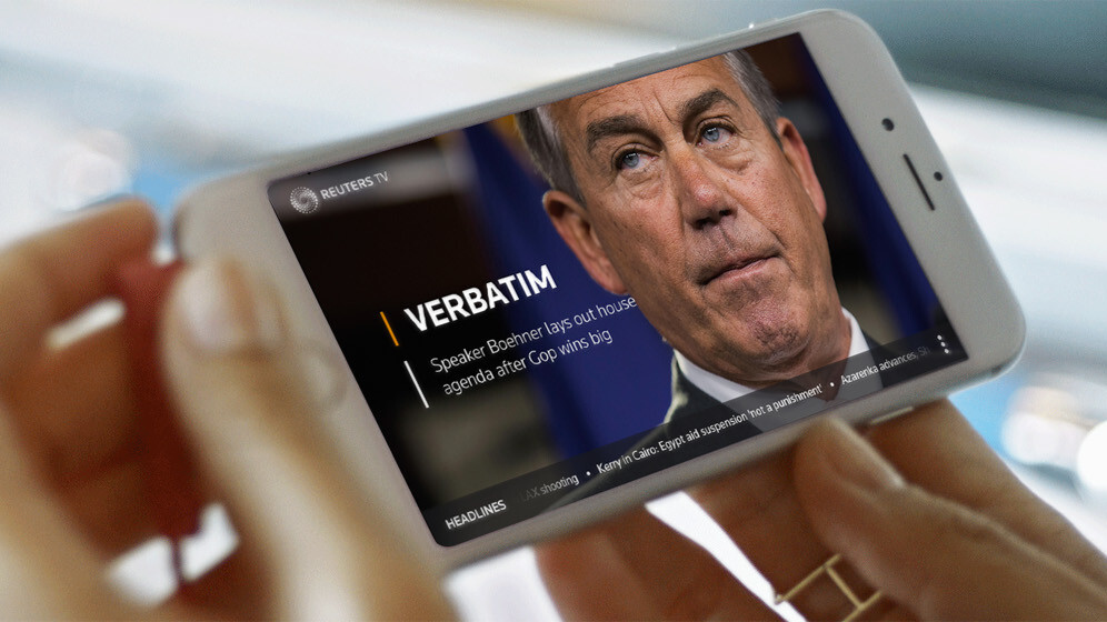 Reuters brings on-demand video news to the iPhone