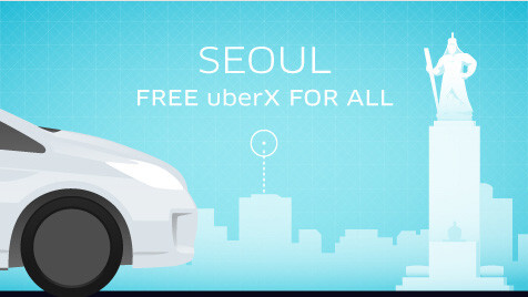 UberX rides are free in Seoul for a week, but to what end?