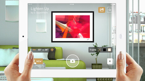 Curioos augmented reality art market lets you view prospective purchases on your own wall