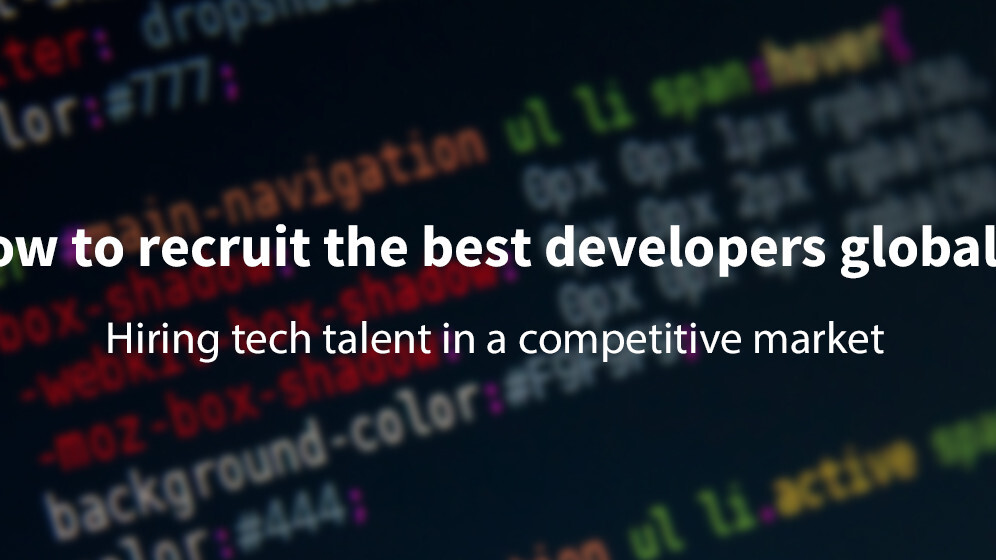 How to find and attract the best developers globally