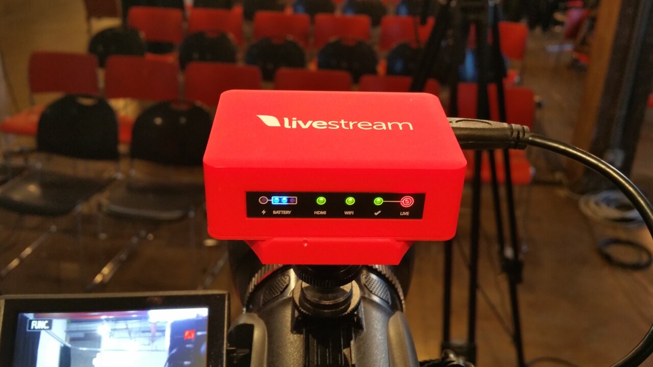 New Livestream Broadcaster mini lets you encode and stream HD video from any camera