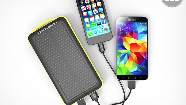 Get 50% off ZeroLemon’s SolarJuice 20,000mAh battery pack