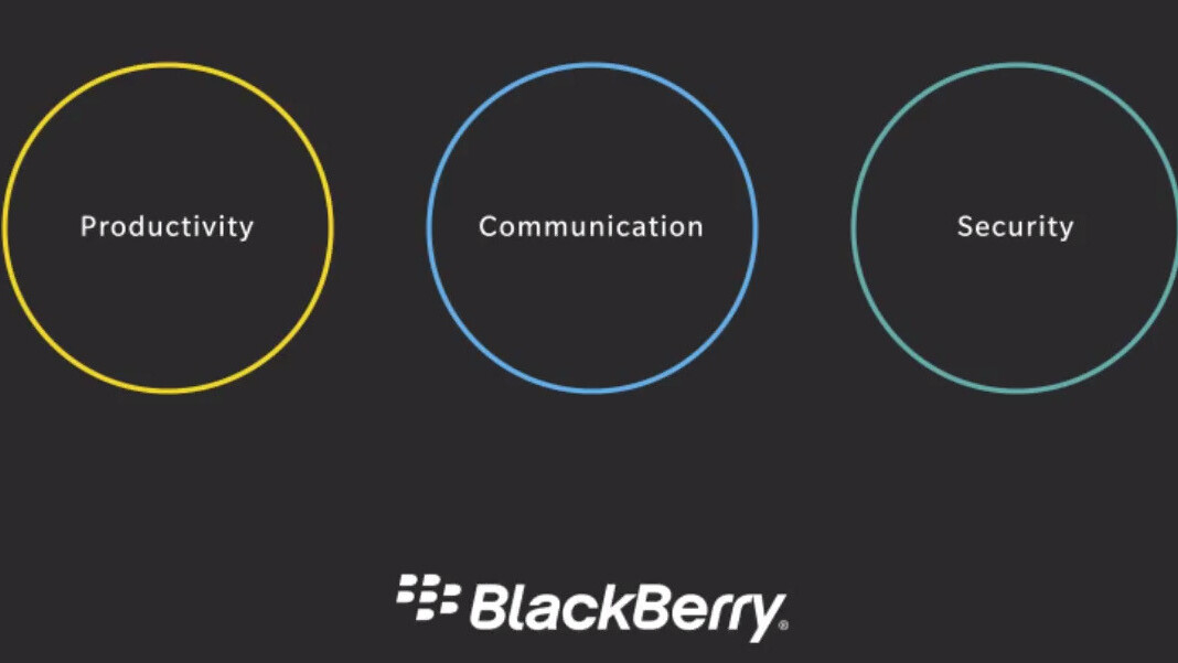 BlackBerry is betting big on its upcoming cross-platform business apps