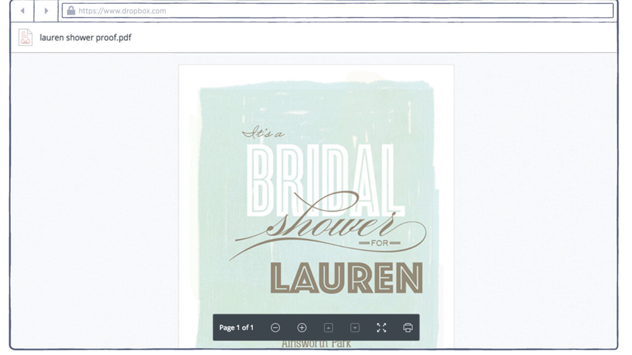 Dropbox revamps its Web preview mode for docs, spreadsheets and PDFs