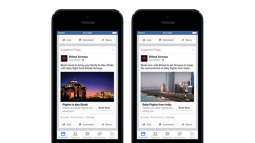 Facebook now lets marketers target ads at its 92 million expats