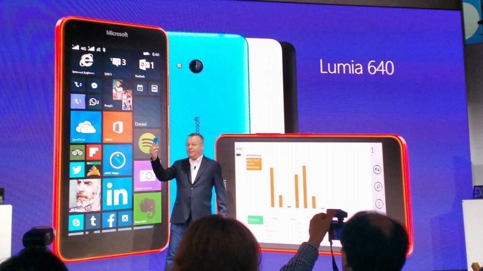 Microsoft launches mid-range Lumia 640 and 640XL, arriving April