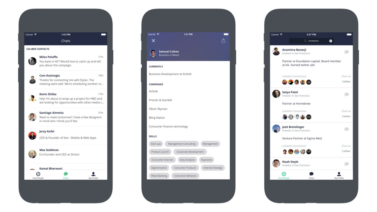 Caliber for iOS and Android is the business messaging app you wish LinkedIn would be