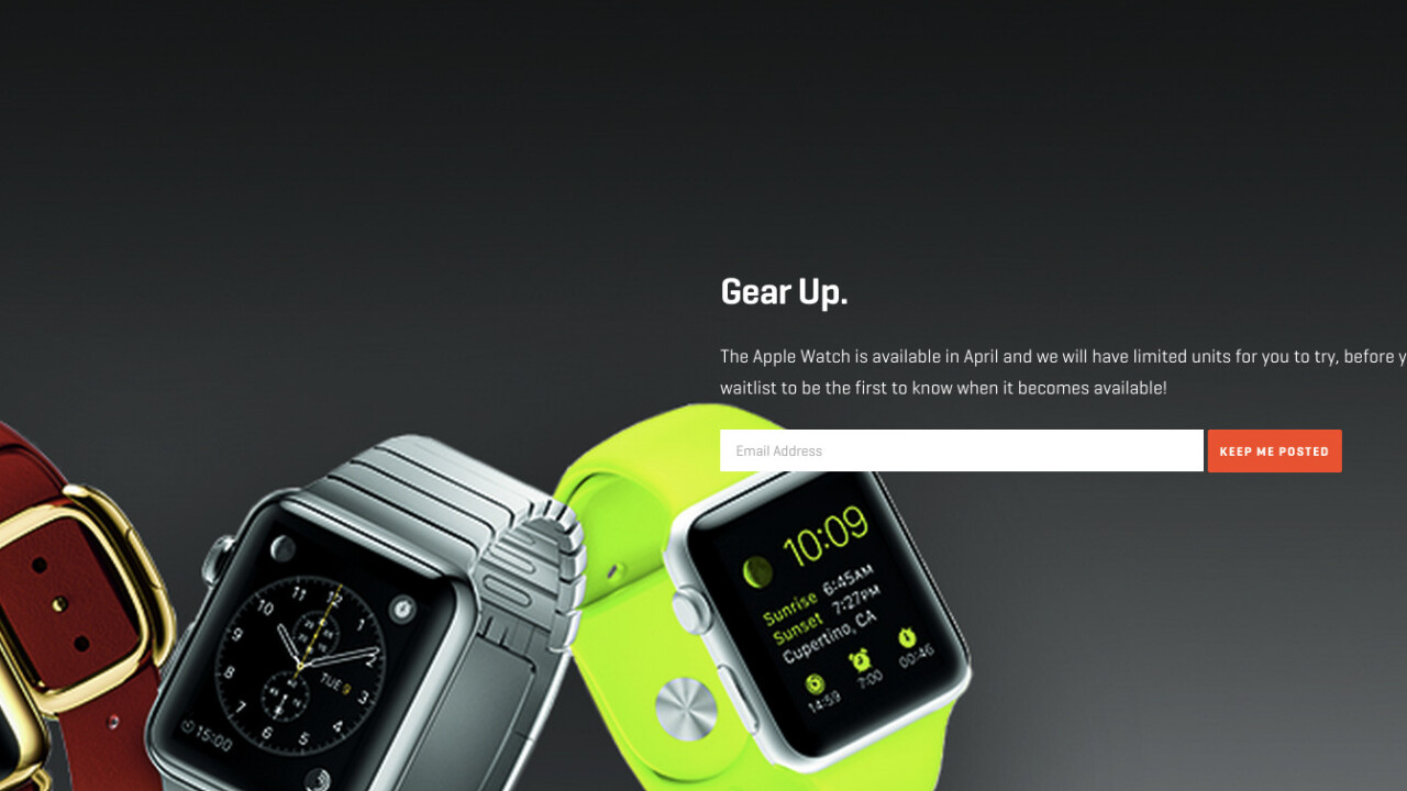 Rent the Apple Watch for $45 per week to try before you buy