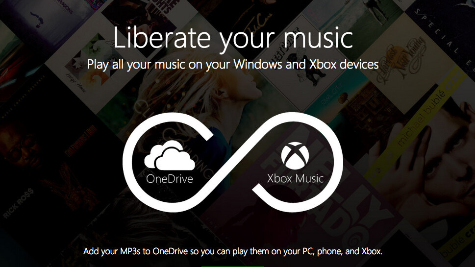 Xbox Music will now play your music stored in OneDrive