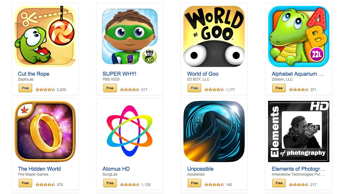 Amazon is giving away over $100 worth of Android apps for free