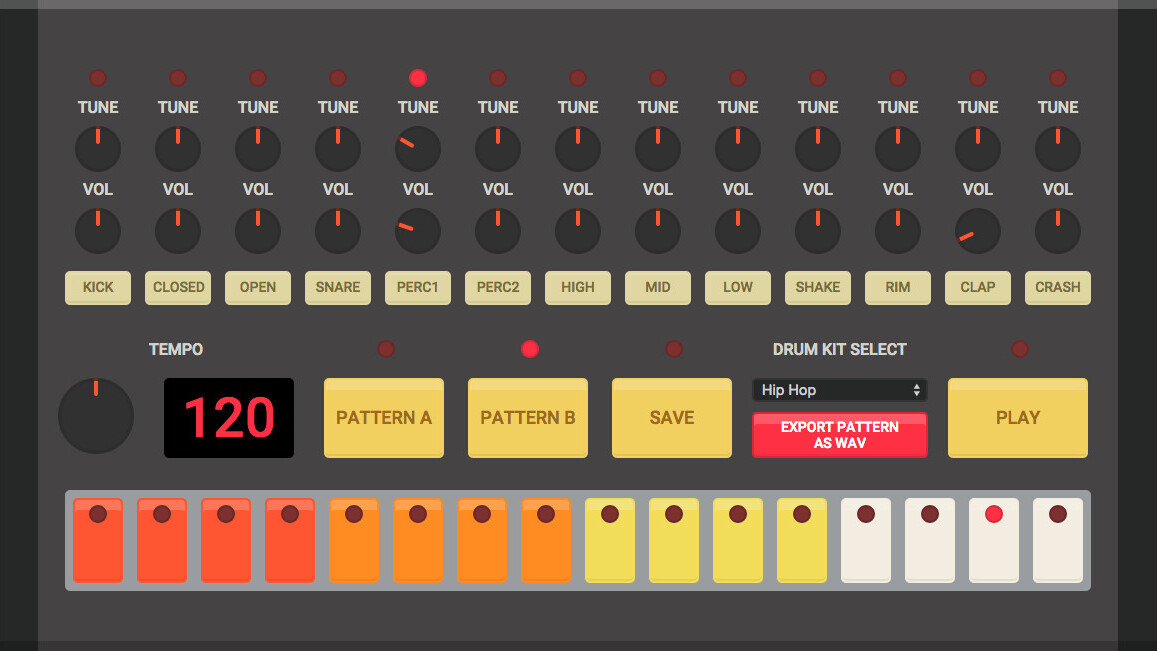 Online version of the 808 drum machine is your ticket to drop dat bass
