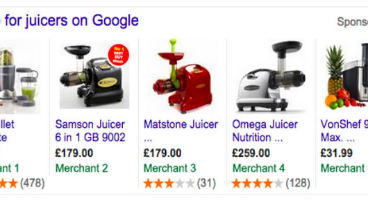 Google adds product ratings to shopping searches in Europe