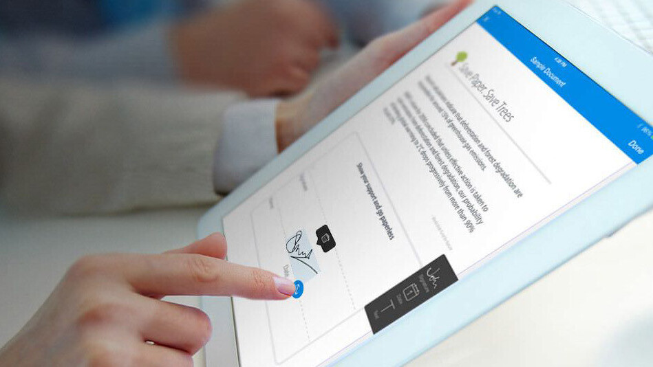 SignEasy’s iOS extension lets you sign documents without switching between apps