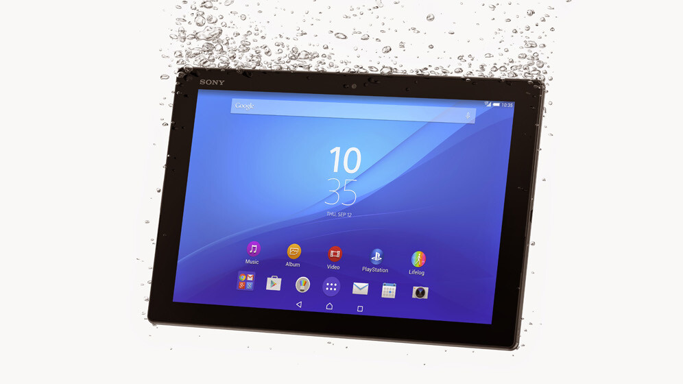 Sony announces Xperia Z4 tablet with a 10.1-inch 2k display
