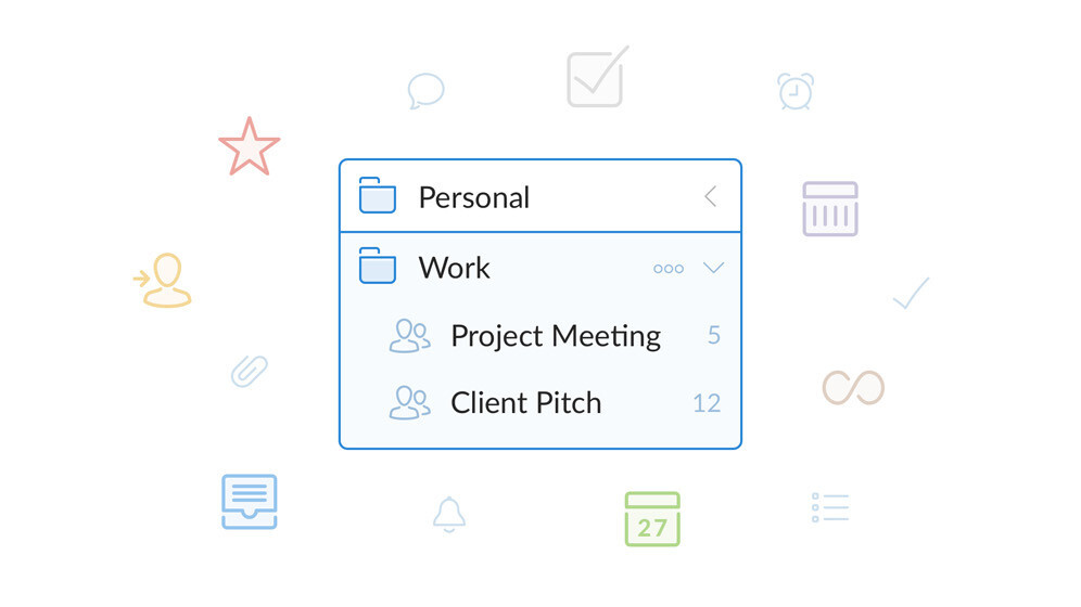 Wunderlist adds list folders and updates its iOS, Android and Mac apps with new design