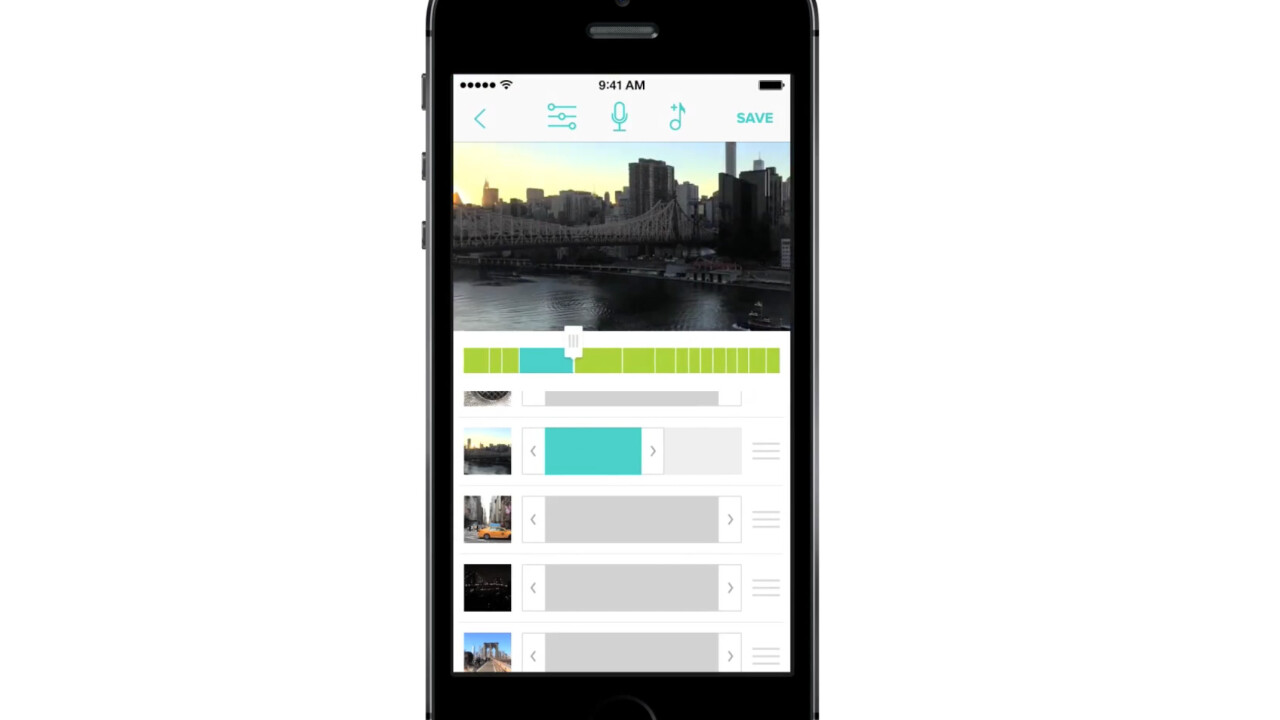 Clips for iOS video editing app gives you pro results on the fly