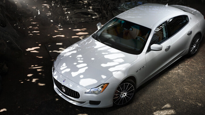 The advantages of being rich and owning a Maserati
