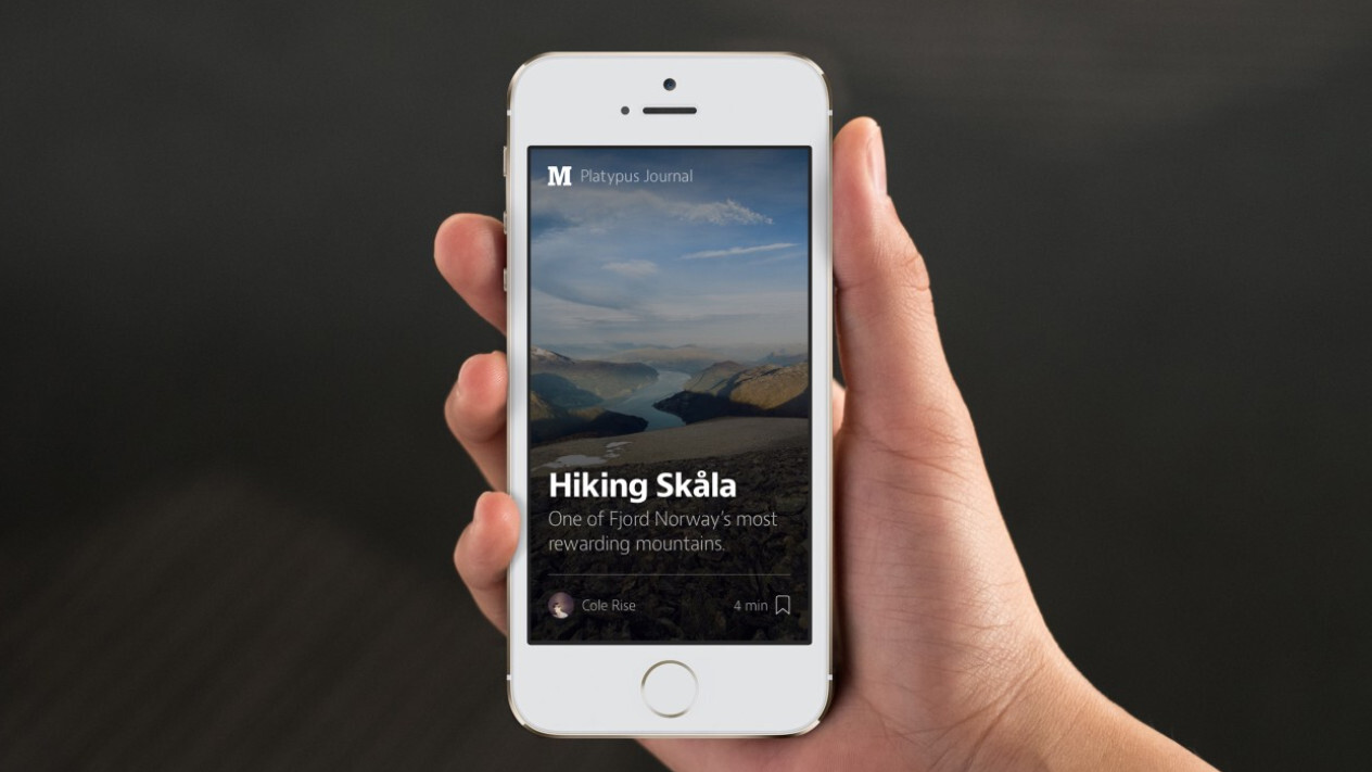 Medium for iOS now lets you write and publish directly from the app