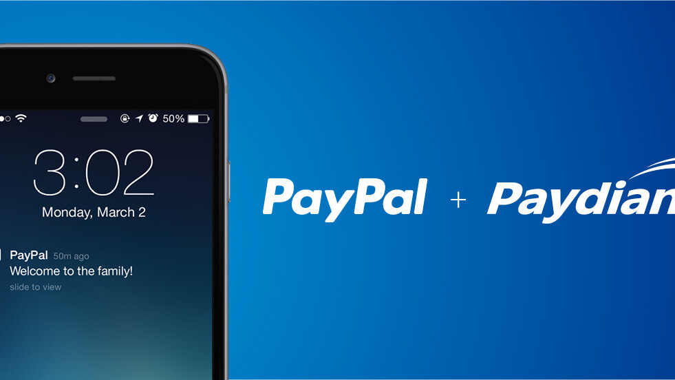 PayPal acquires mobile payment startup Paydiant, adds NFC to Here card readers