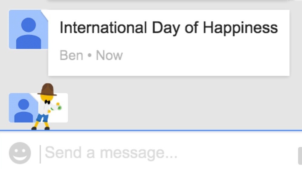 Pharrell pops up in Google Maps and Hangouts to mark International Day of Happiness