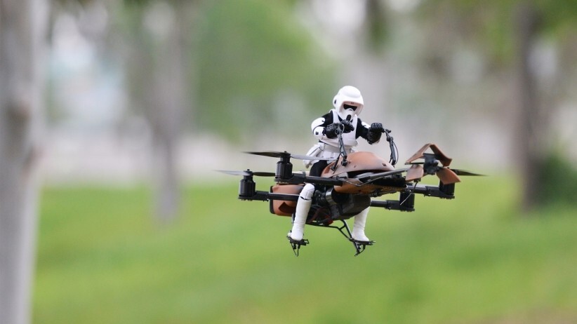Want to build a DIY Star Wars-themed drone? These people have
