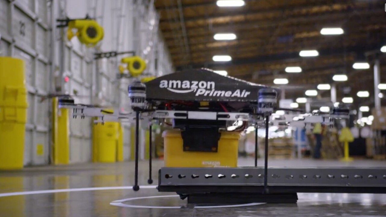 Amazon wants dedicated airspace for delivery drones