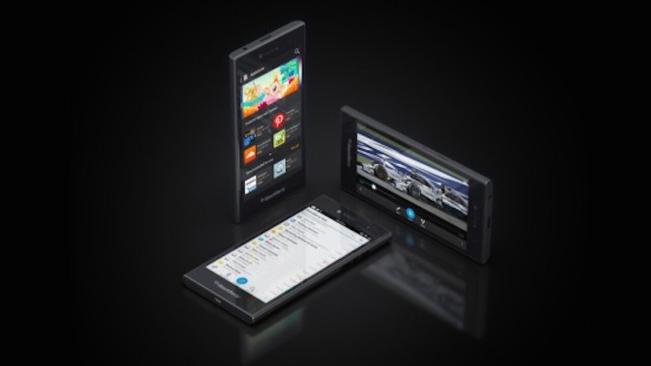 The BlackBerry Leap is now rolling out globally for ‘young power professionals,’ seriously