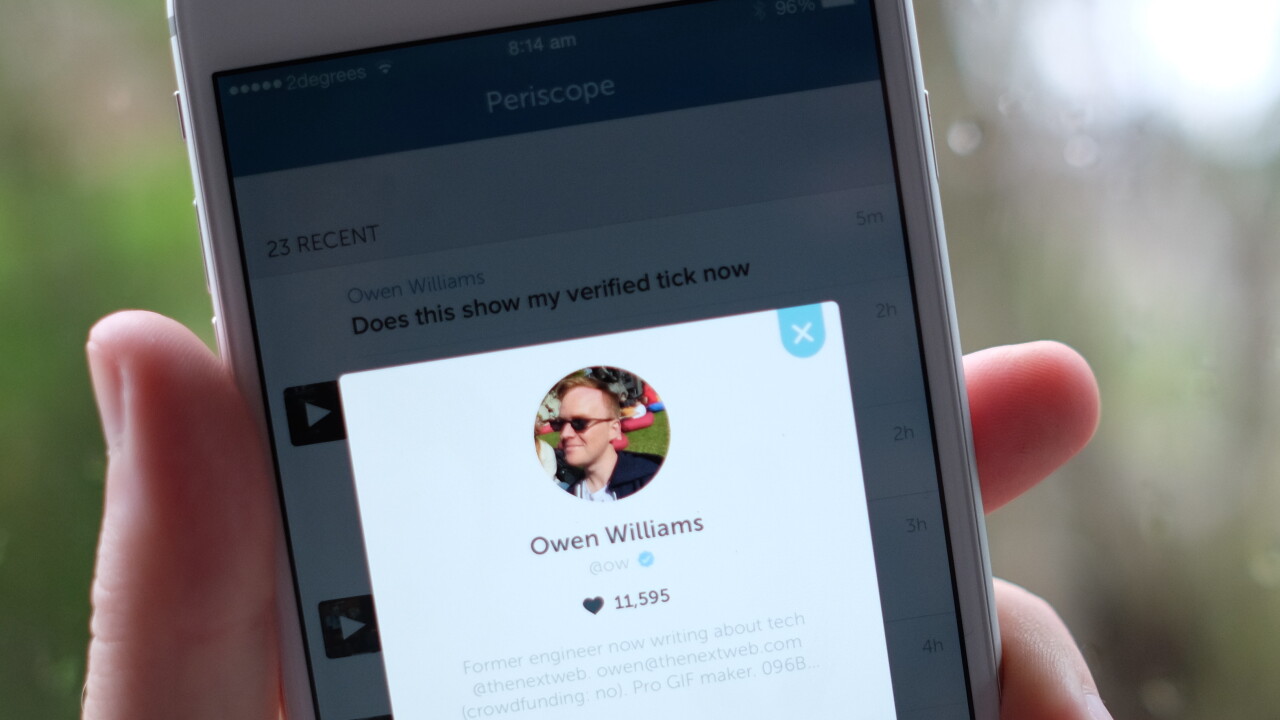 Periscope update makes it easier to stream with friends and stop spam