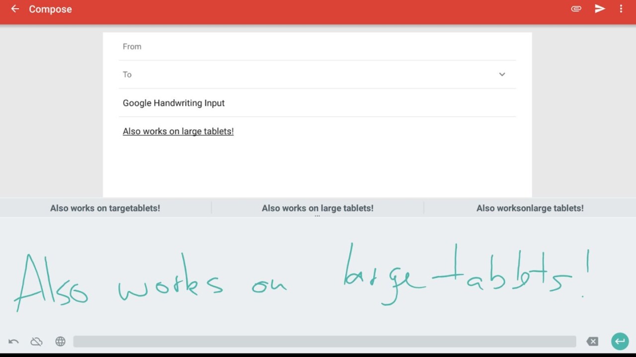Google’s new keyboard app lets you handwrite messages to your friends, emoji included