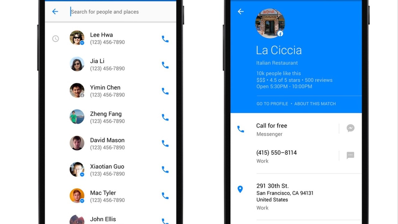 Facebook’s latest attempt to ‘own your phone’: Its own Android dialler app