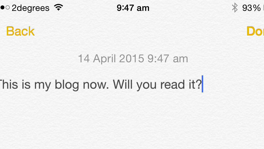 R.I.P. blogging, killed by screenshorts