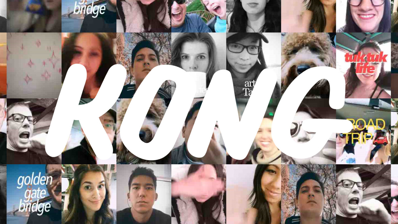 Path has launched a new app called Kong, for creating animated selfies