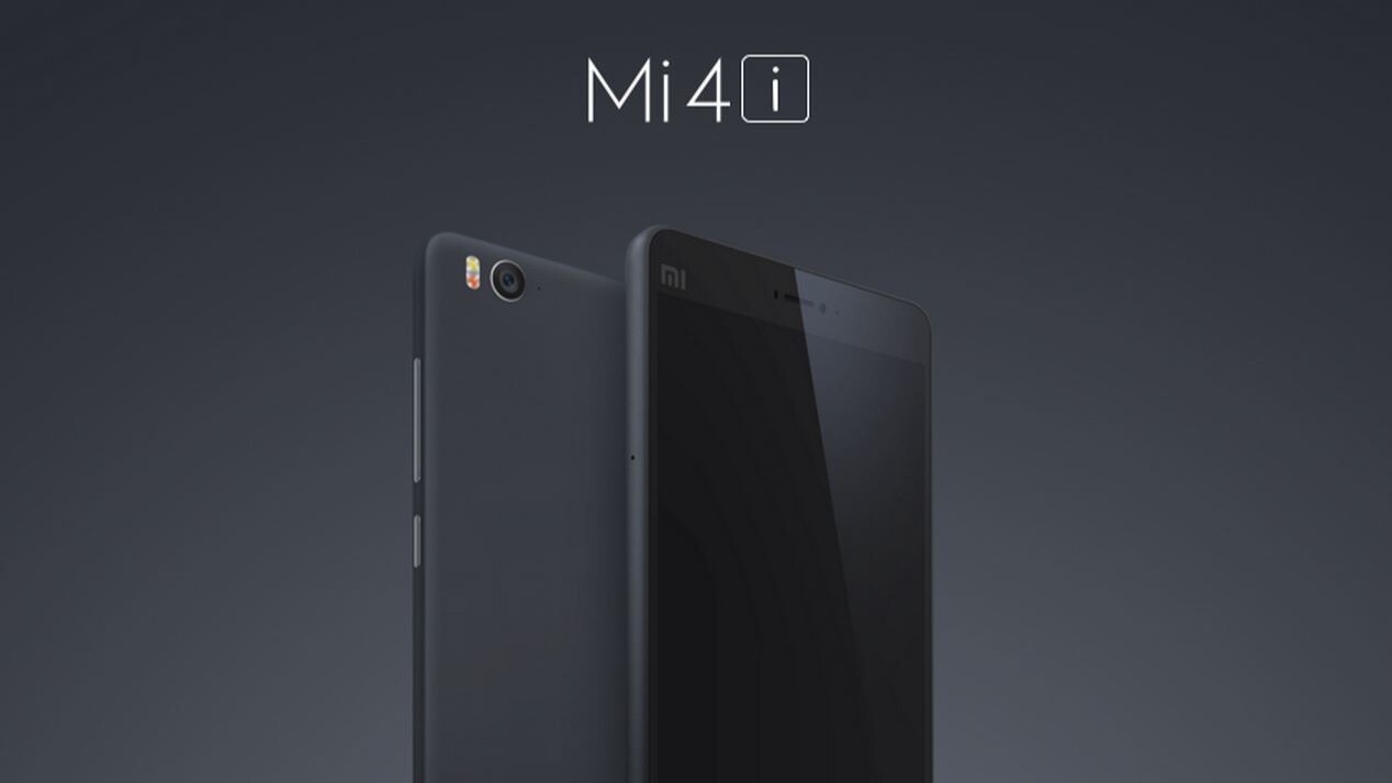 Xiaomi announces the $205 Mi 4i, its first smartphone to debut outside China