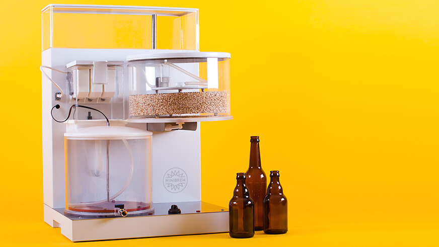 Minibrew’s all-in-one beer making system will turn anyone into a brewmaster