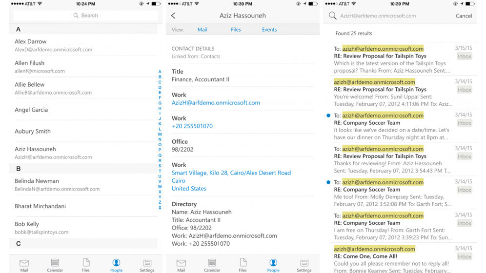 Microsoft updates Outlook for iOS and Android with a new address book and calendar improvements