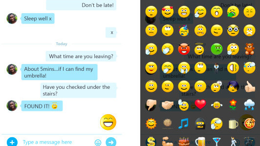 Skype and Skype Qik mobile updates bring new chat layout, emojis and support for 12 new languages